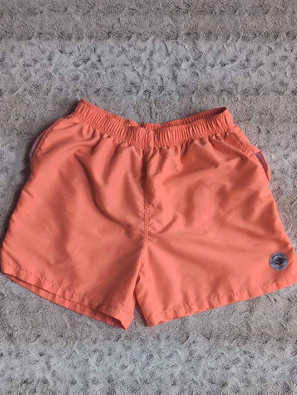 Panama Jack Neon Coral Swim Shorts